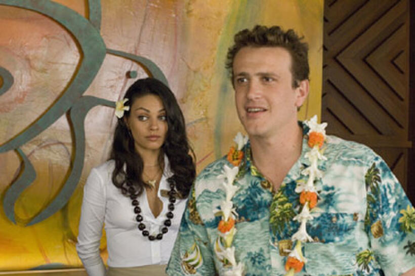 Mila Kunis and Jason Segel in "Forgetting Sarah Marshall."